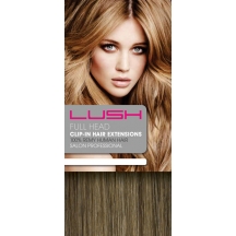 22" Clip In Human Hair Extensions FULL HEAD #8/27 Light Brown/ Caramel Mix 22" Clip In Human Hair Extensions FULL HEAD #8/27 Light Brown/ Caramel Mix